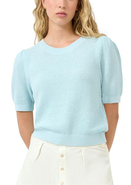 Strickpullover blau
