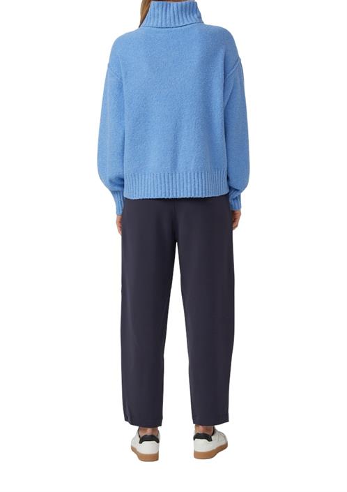 strickpullover-blau