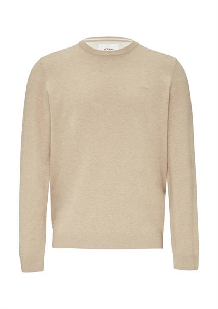 Strickpullover braun1