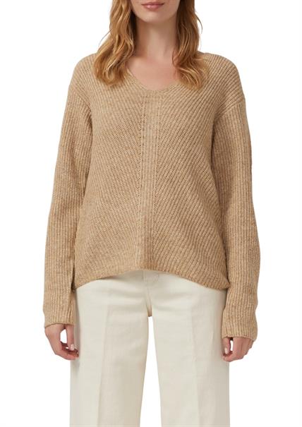 Strickpullover braun1