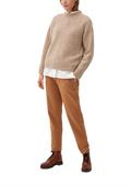 Strickpullover braun
