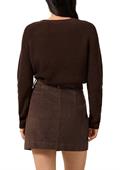 Strickpullover braun