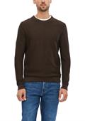 Strickpullover braun