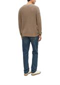 Strickpullover braun