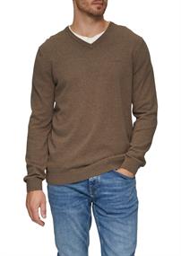 Strickpullover braun
