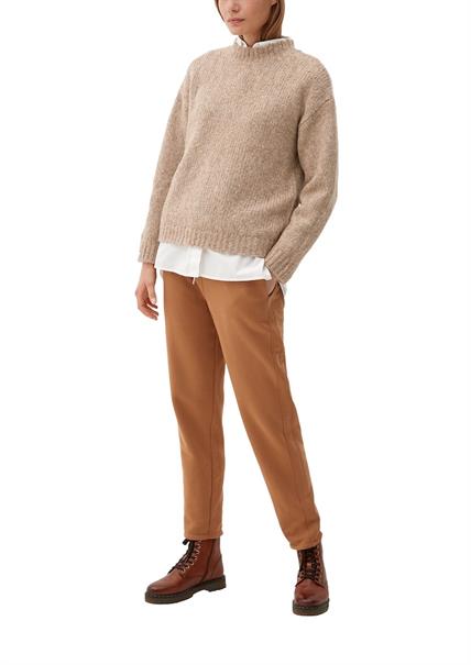 Strickpullover braun