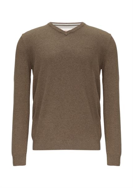 Strickpullover braun