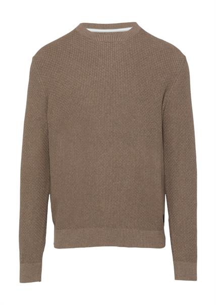 Strickpullover braun