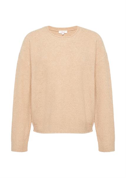 Strickpullover braun