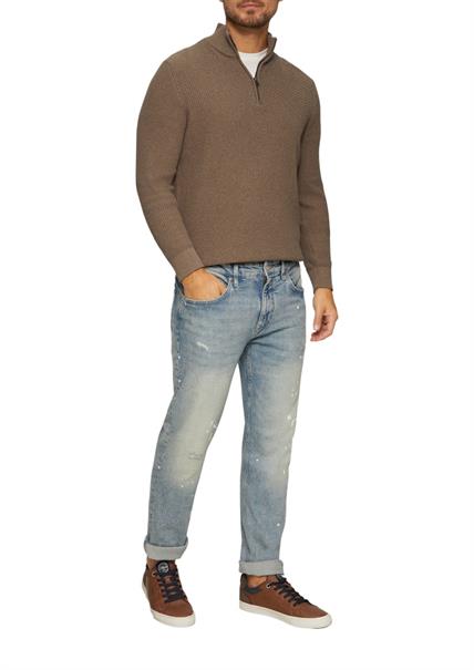 Strickpullover braun