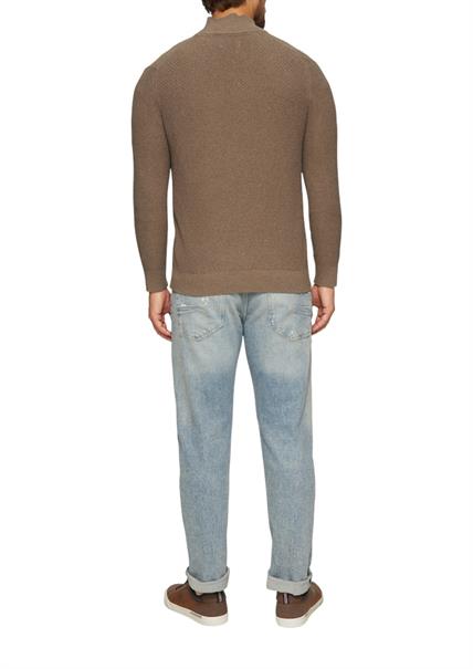 Strickpullover braun