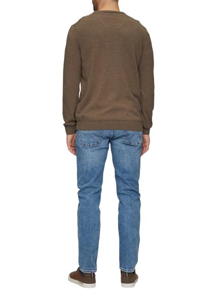 Strickpullover braun