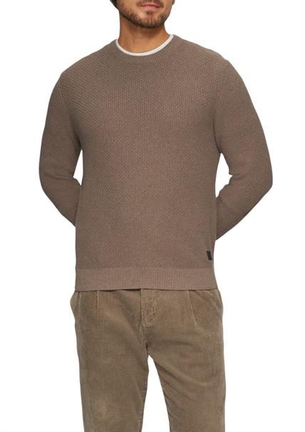 Strickpullover braun