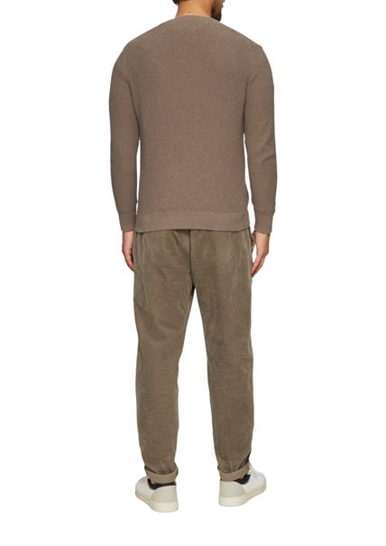 Strickpullover braun