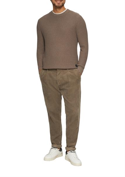 Strickpullover braun