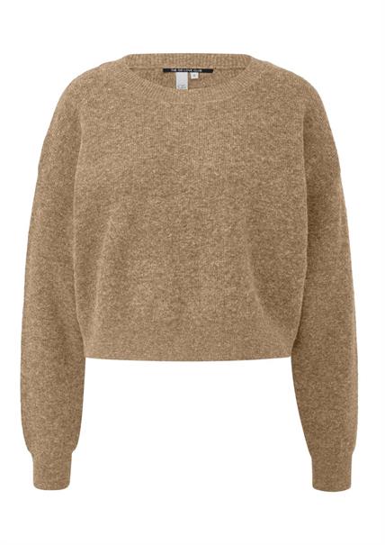 Strickpullover braun