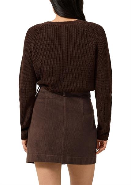 Strickpullover braun