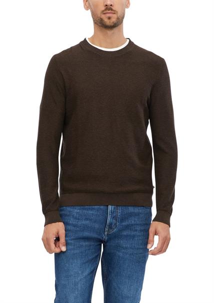 Strickpullover braun