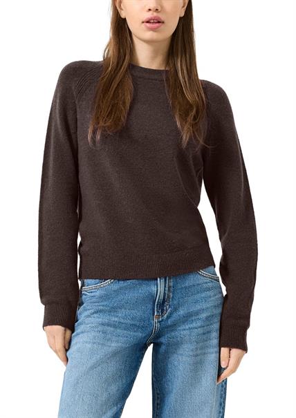 Strickpullover braun