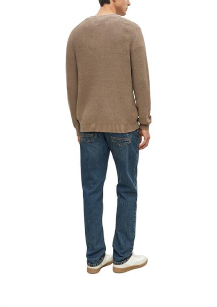 Strickpullover braun