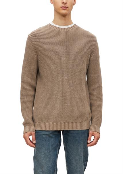 Strickpullover braun