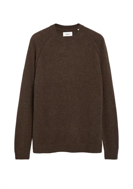 Strickpullover braun