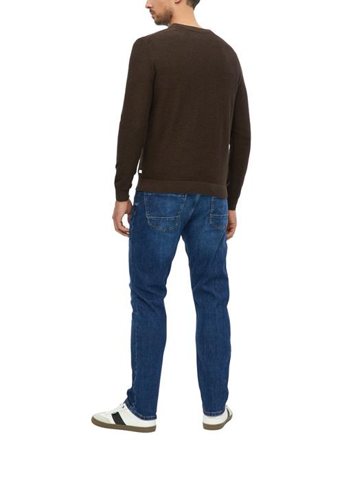 strickpullover-braun