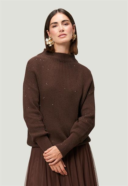 Strickpullover brownbrown