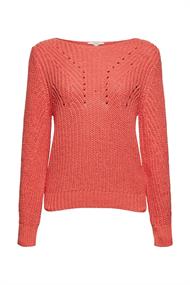 Strickpullover coral