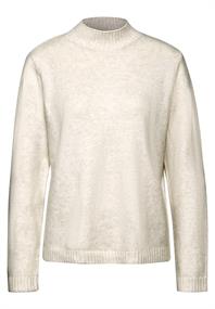 Strickpullover cream white melange