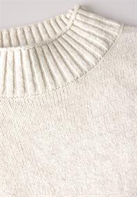 Strickpullover cream white melange