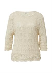 Strickpullover creme