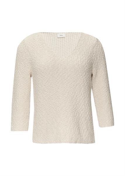 Strickpullover creme