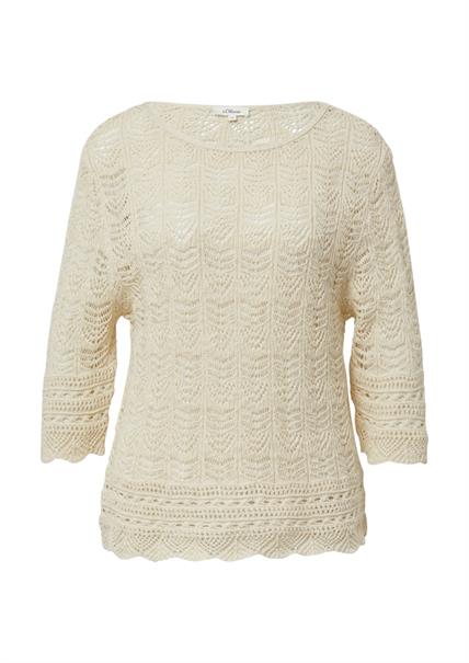 Strickpullover creme