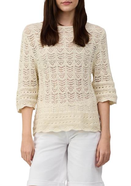 Strickpullover creme