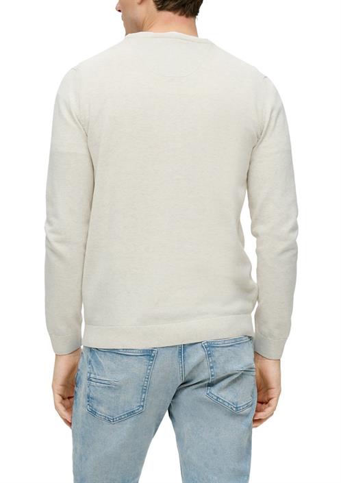 strickpullover-creme