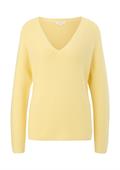 Strickpullover gelb