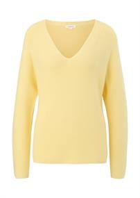 Strickpullover gelb