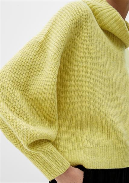 Strickpullover gelb