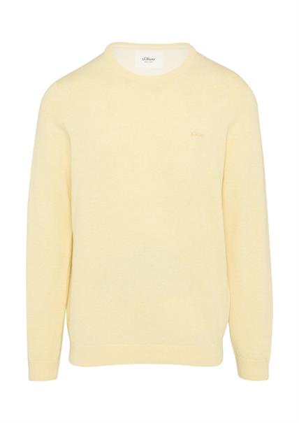 Strickpullover gelb