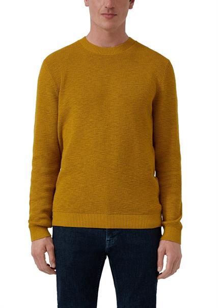 Strickpullover gelb
