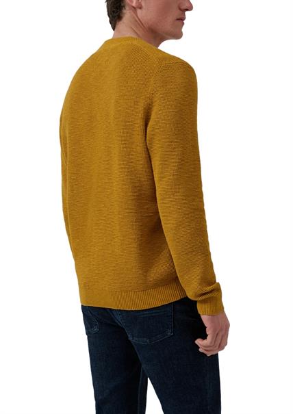 Strickpullover gelb