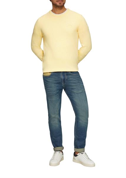 Strickpullover gelb