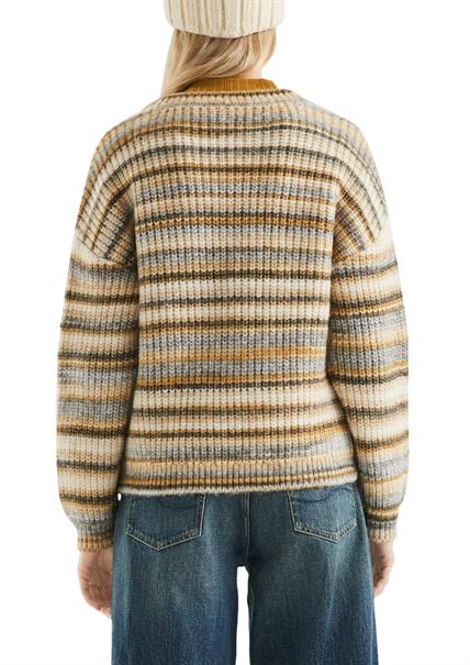 Strickpullover gelb
