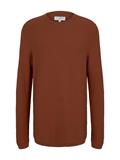 Strickpullover goji orange