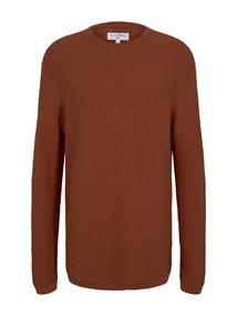Strickpullover goji orange