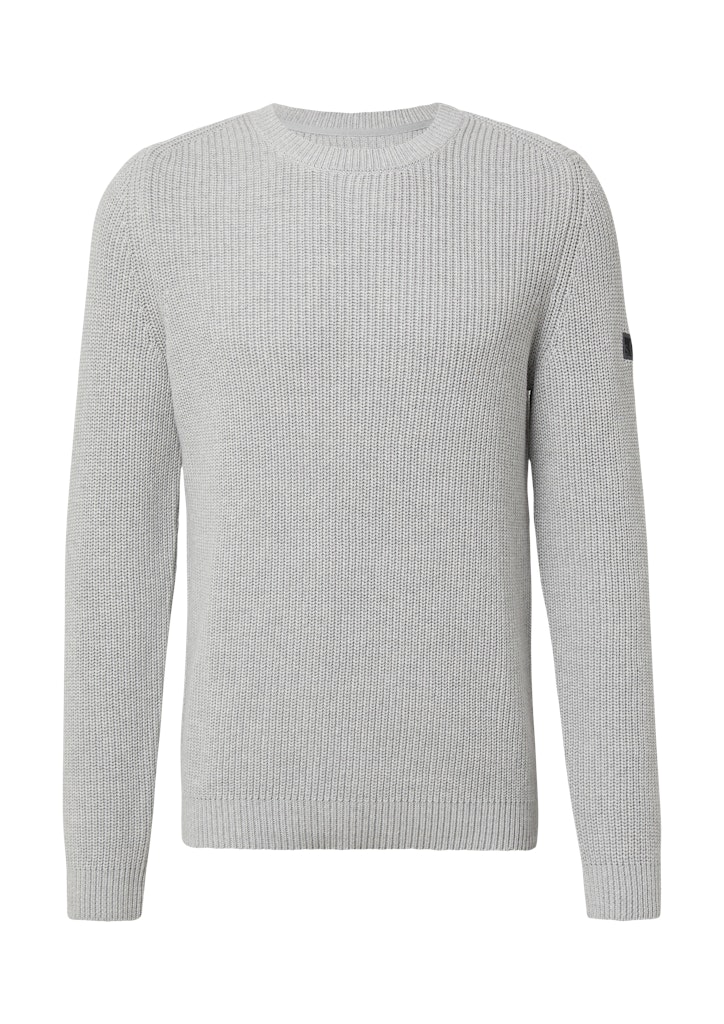 s.Oliver Strickpullover mit Rippbündchen günstig online kaufen