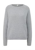 Strickpullover grau1