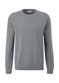 Strickpullover grau1
