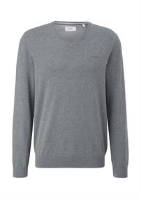 Strickpullover grau1